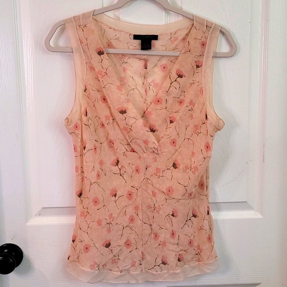 Silk tank top